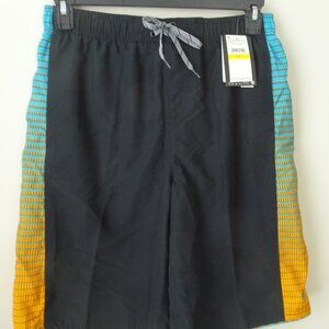 NWT - Men's Nike Black Swim Trunks - Size Medium